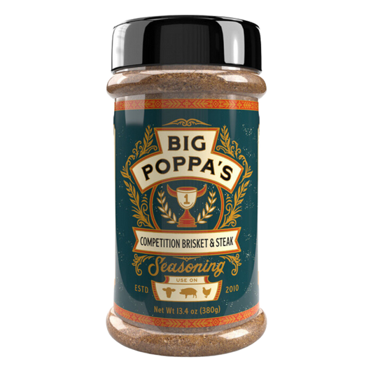 Big Poppa Smoker - Big Poppa's Competition Brisket & Steak Seasoning