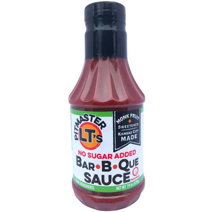 Pitmaster LT's - No Sugar Added Kansas City BBQ Sauce (19 oz)
