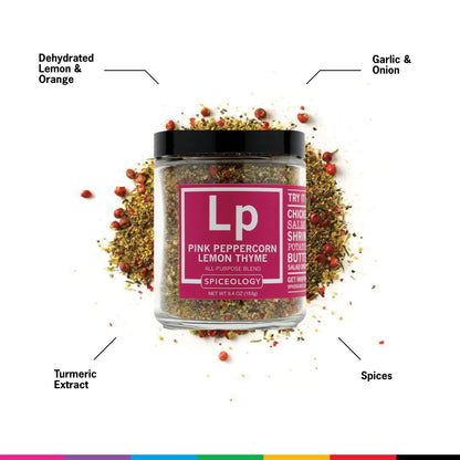 Spiceology - Pink Peppercorn Lemon Thyme | Lemon Pepper Rub