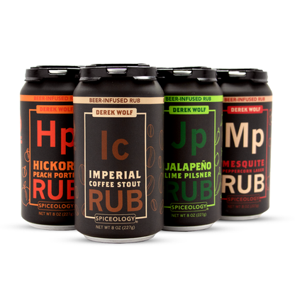 Spiceology - 6 Pack Beer Rub Sampler