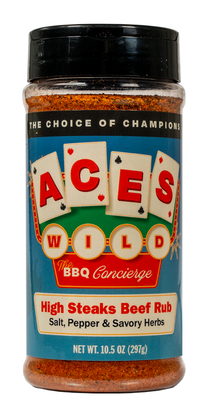 Aces Wild BBQ - High Steaks Beef Rub