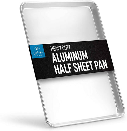 Zulay Kitchen - Aluminum Baking Pan - Half Sheet (13" x 18")