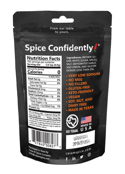 Casa M Spice Co LLC - Whole Hog® Pork Seasoning - Refill Bag