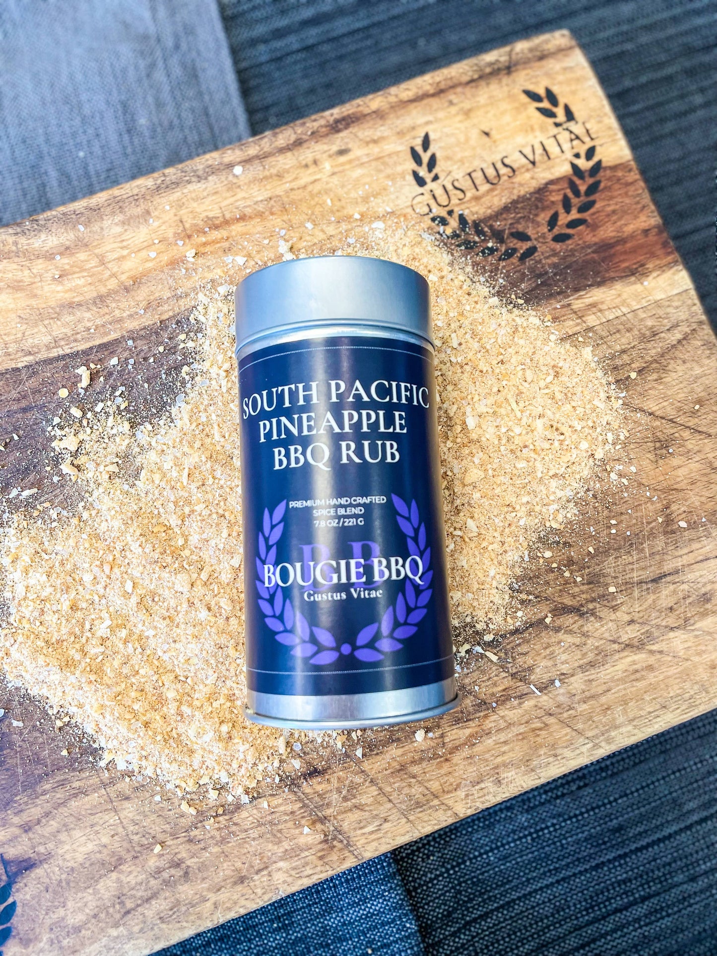 Gustus Vitae - South Pacific Pineapple BBQ Rub & Seasoning | Bougie BBQ