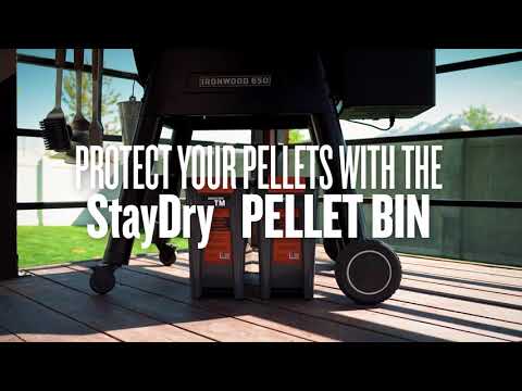 Traeger StayDry Pellet Bin and Lid BAC615 EXTERNAL_VIDEO 1