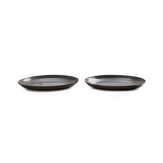 Barebones - Enamel Deep Plate (Set of 2)