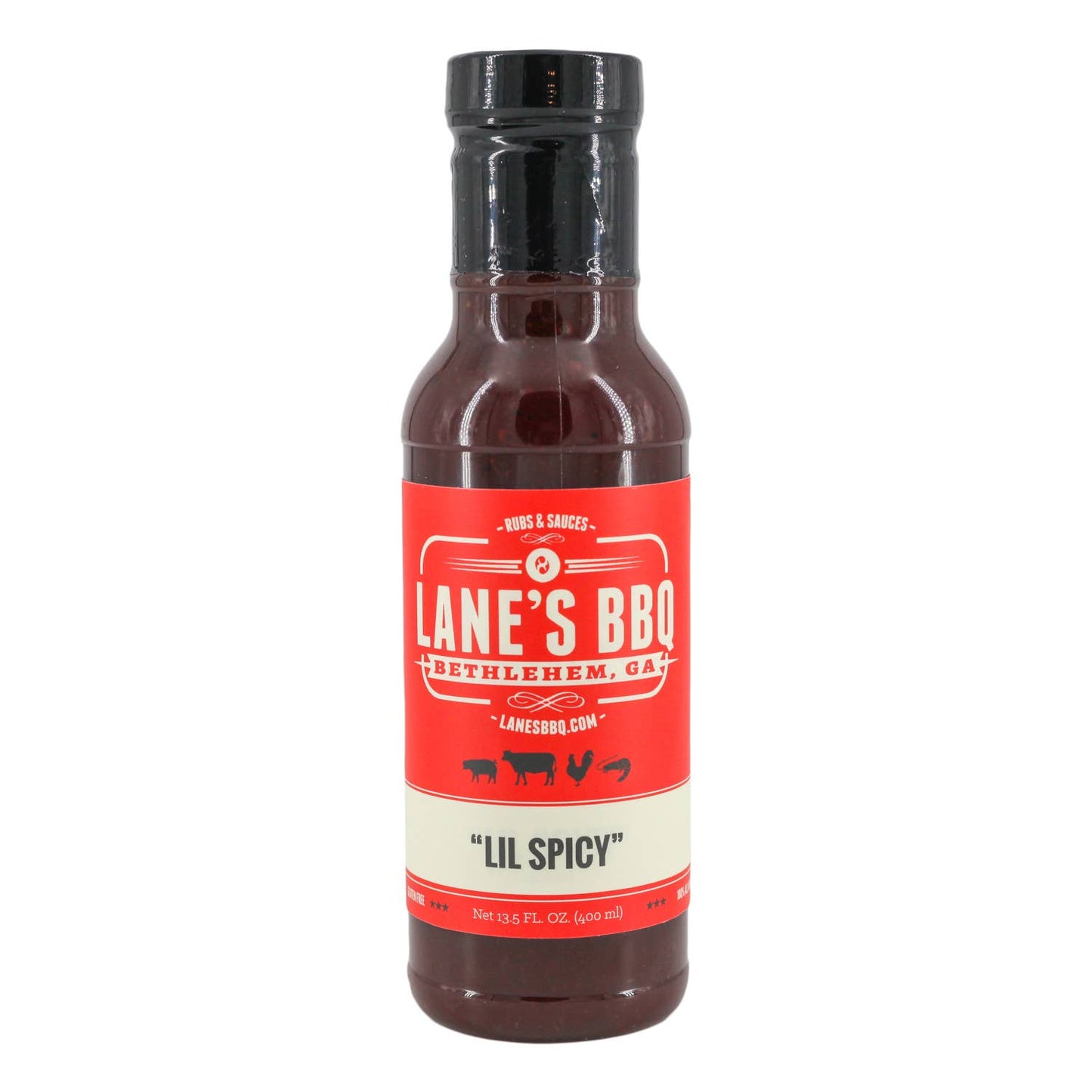 Lane's BBQ - Lil Spicy BBQ Sauce - 13.5oz Bottle