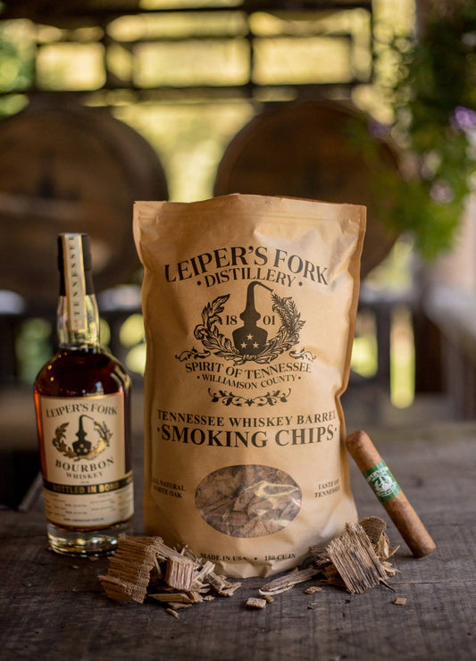 Leiper’s Fork Distillery - TN Whiskey Barrel Grilling Smoking Chips