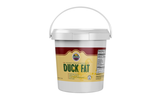 Cornhusker Kitchen Duck Fat Spray - 1.5 lb. Premium Kettle Rendered Duck Fat