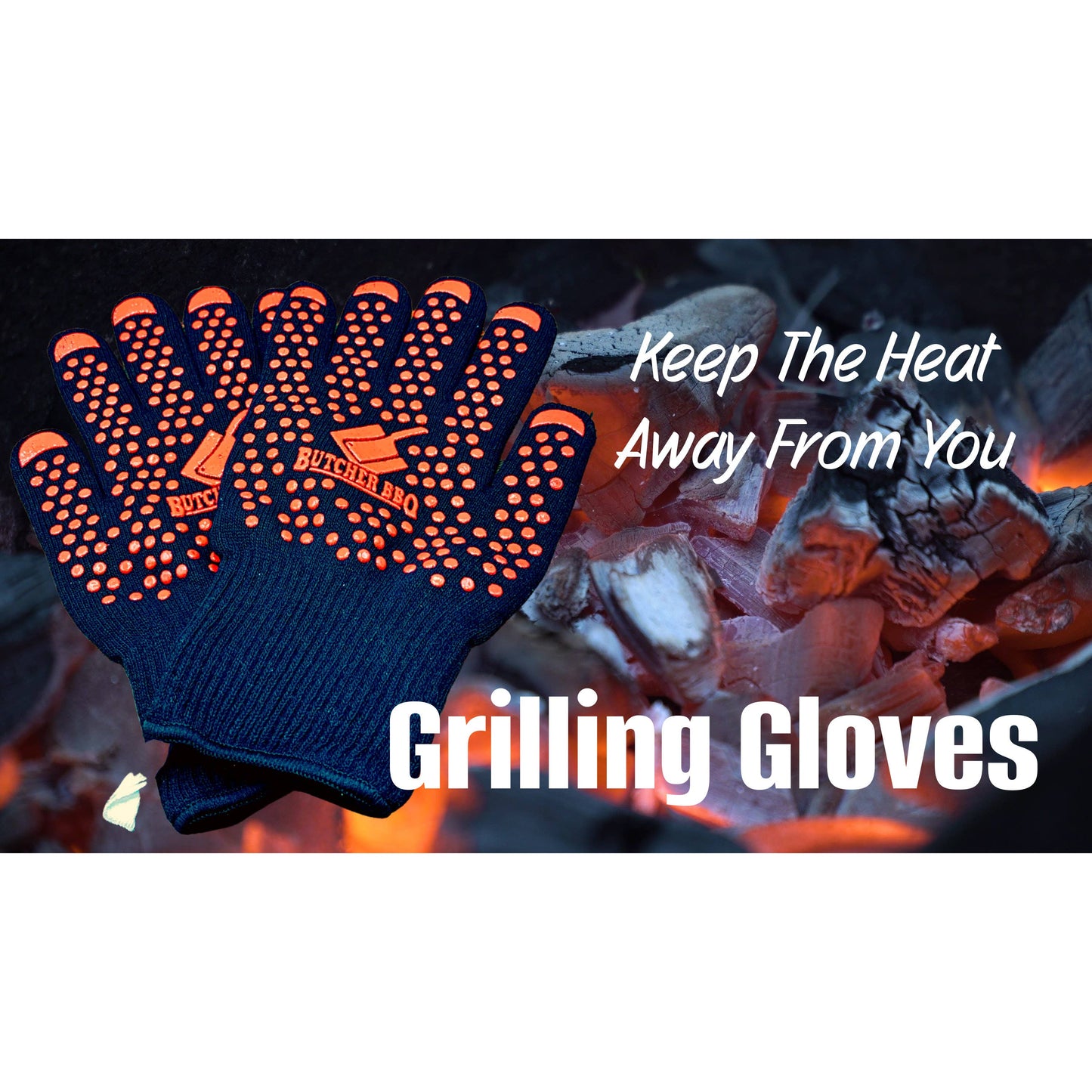 Butcher BBQ Inc - Heat Resistance Gloves - 1 pair