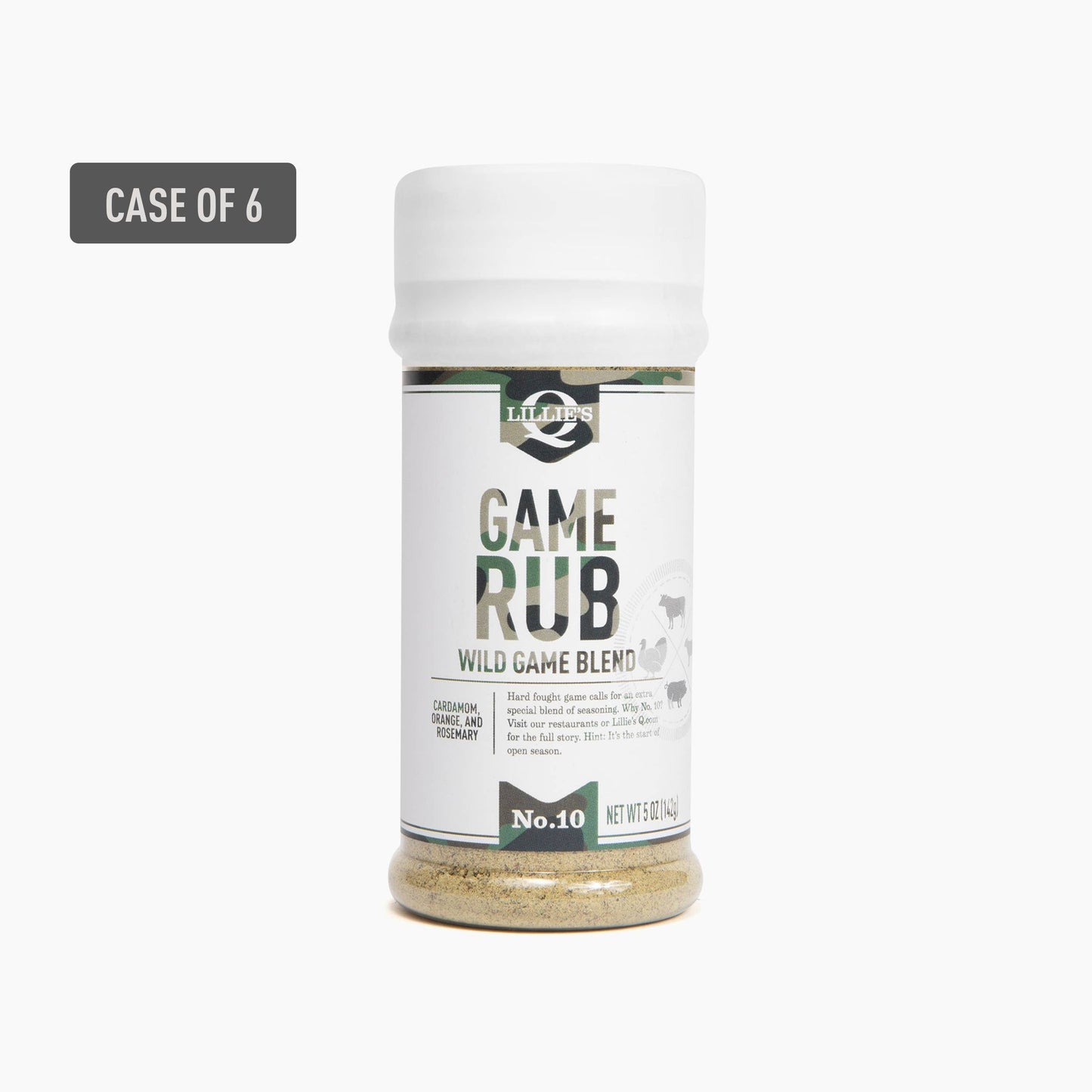 Lillie's Q - Game Rub Seasoning 5.0oz