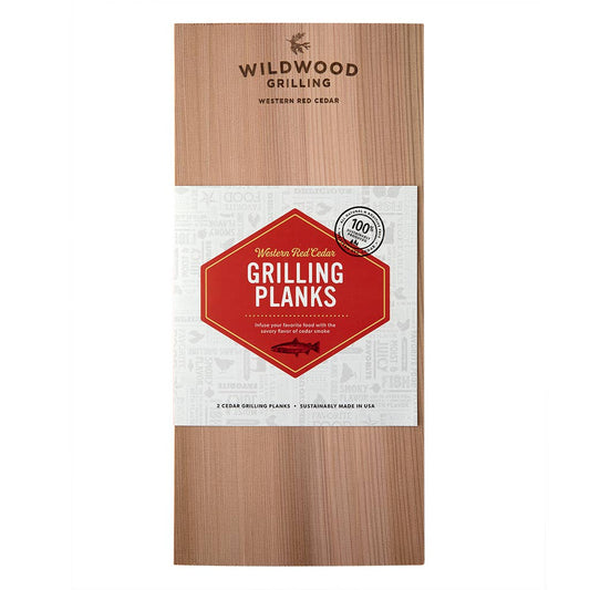 Wildwood Grilling - 7x15 Cedar Grilling Plank 2 Pack