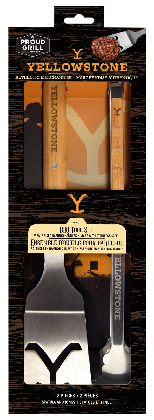 Proud Grill - Yellowstone 2pc BBQ Tool Set