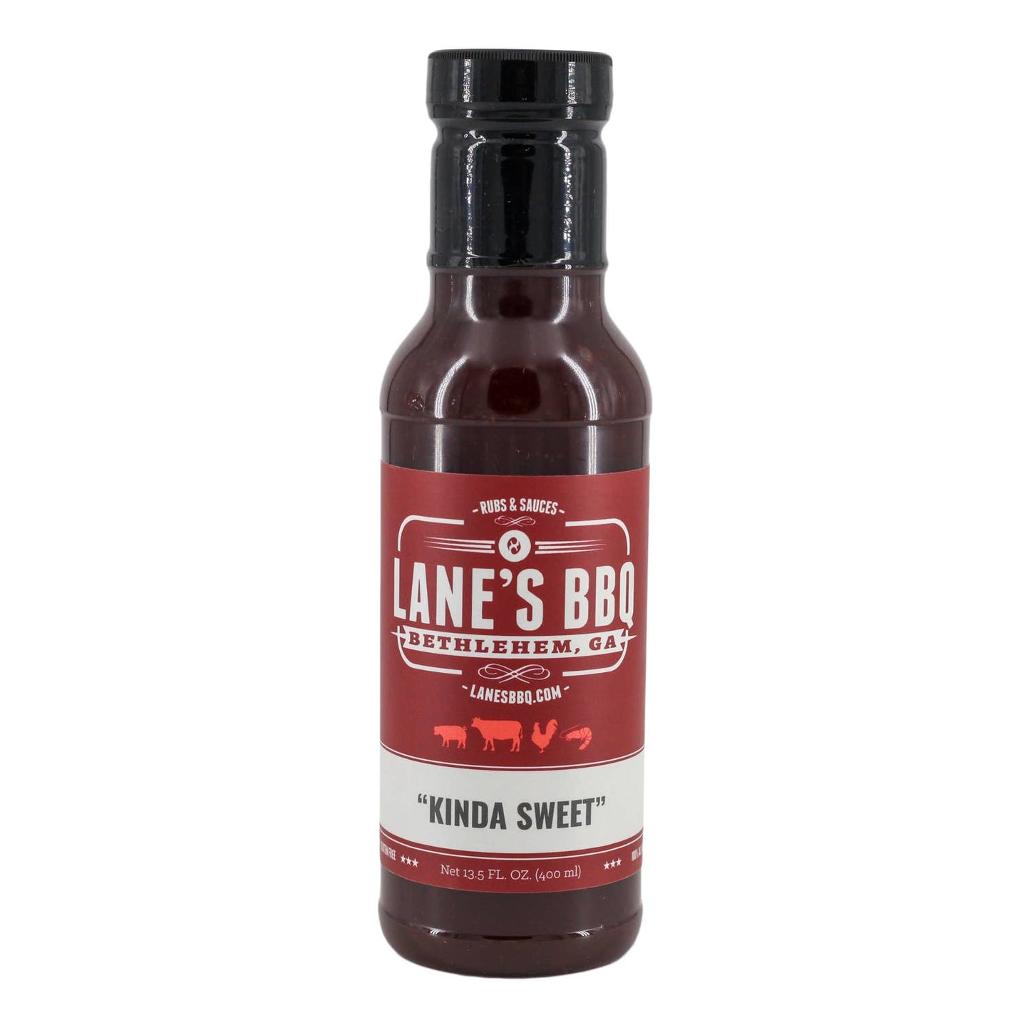 Lane's BBQ - Kinda Sweet Sauce - 13.5oz Bottle