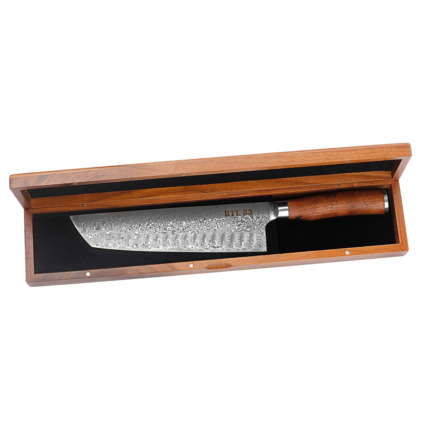 Signature Kamo Texas 9" Chef Knife - Damascus Steel