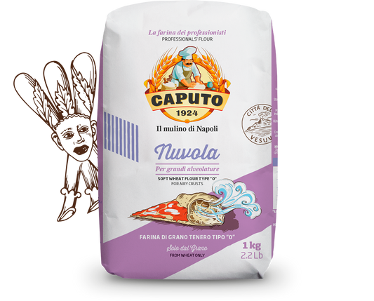 Nuvola Caputo pizza and focaccia flour