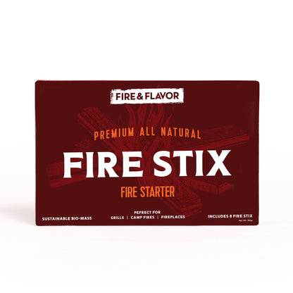 Fire & Flavor - Fire & Flavor Premium FireStix Fire Starter, 8-Pack