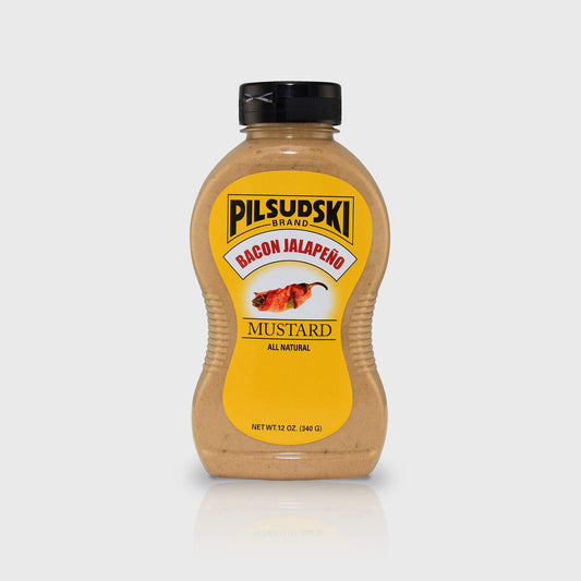 Pilsudski Mustard Co - Bacon Jalapeno Mustard 12/12 oz