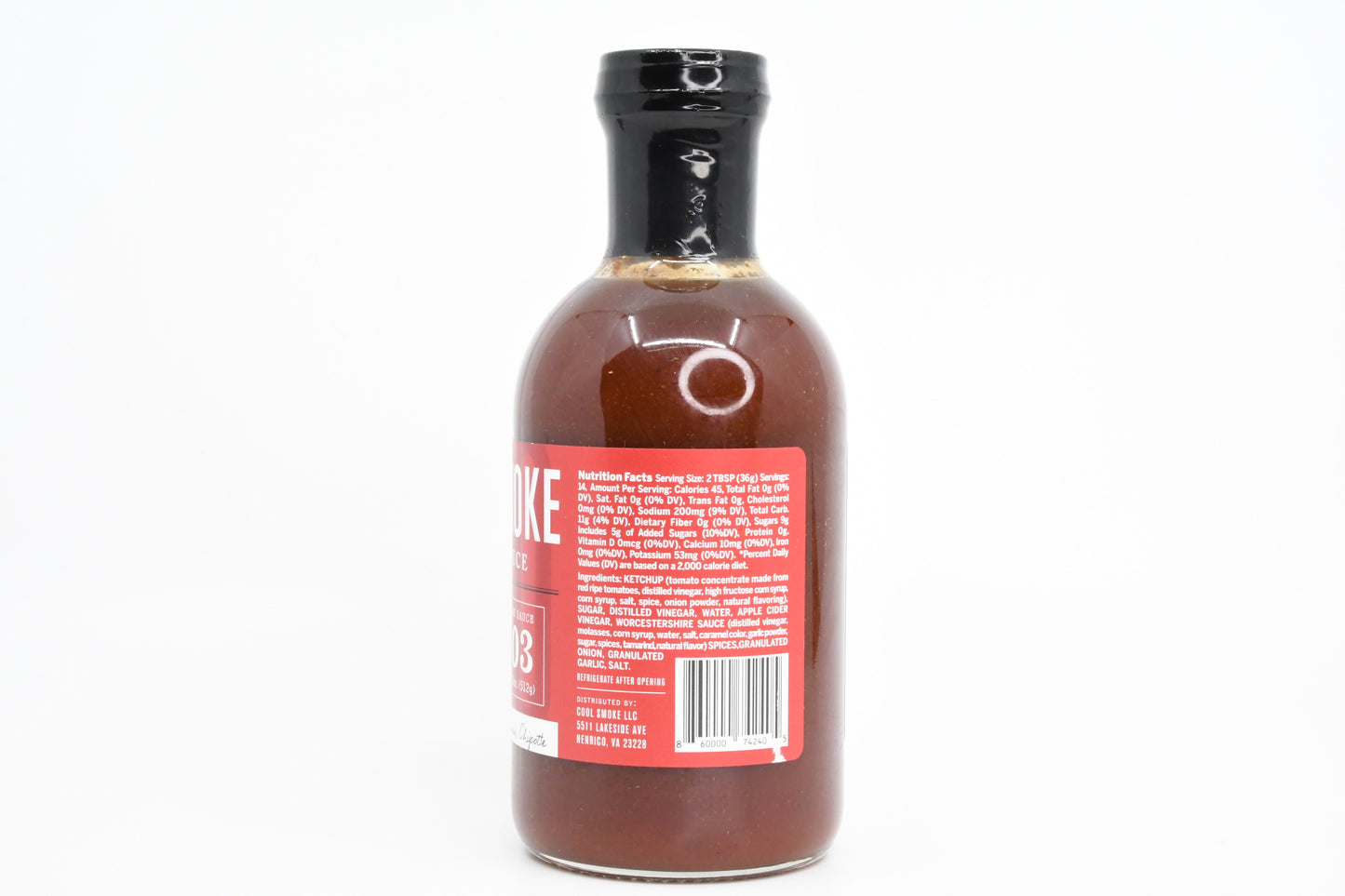 Cool Smoke - Spicy BBQ Sauce 18oz