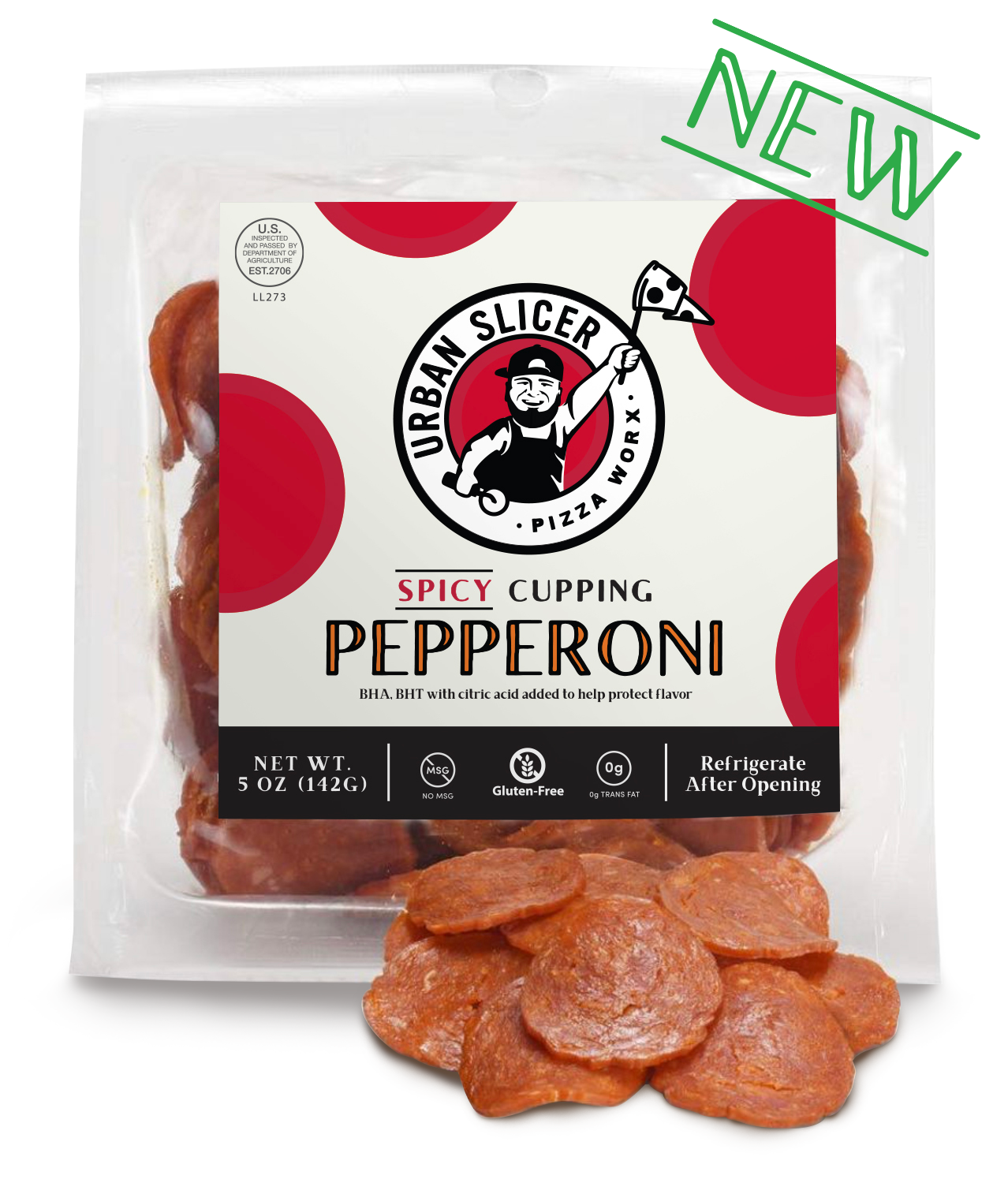 Spicy Cupping Pepperoni