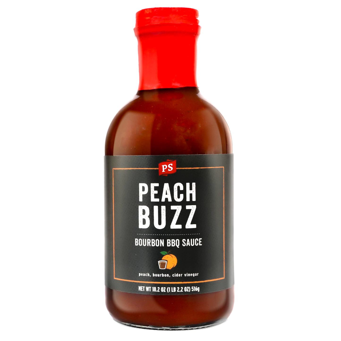 PS Seasoning - Peach Buzz - Hickory Whiskey BBQ Sauce