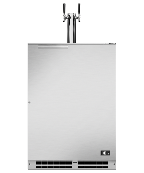 24" Keg/Beer Double Tap - Right Hinge 71515