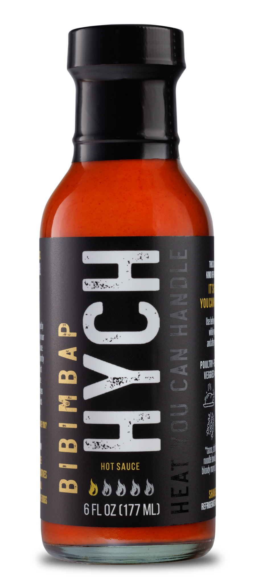 HYCH: Heat You Can Handle - Bibimbap Korean Marinade & Hot Sauce