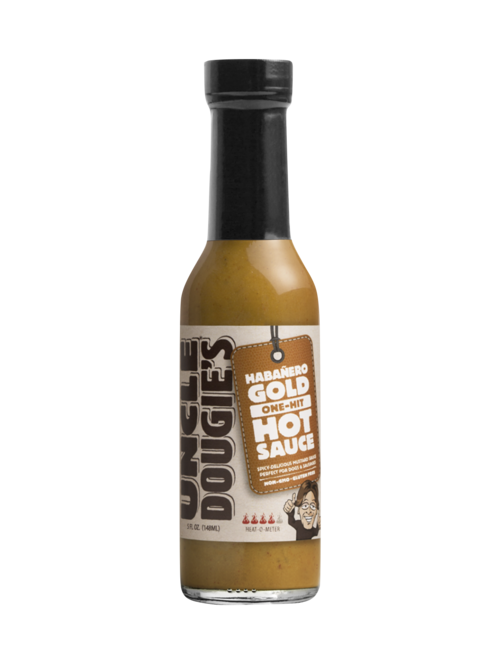 Uncle Dougie's - Habanero Gold One-Hit Hot Sauce